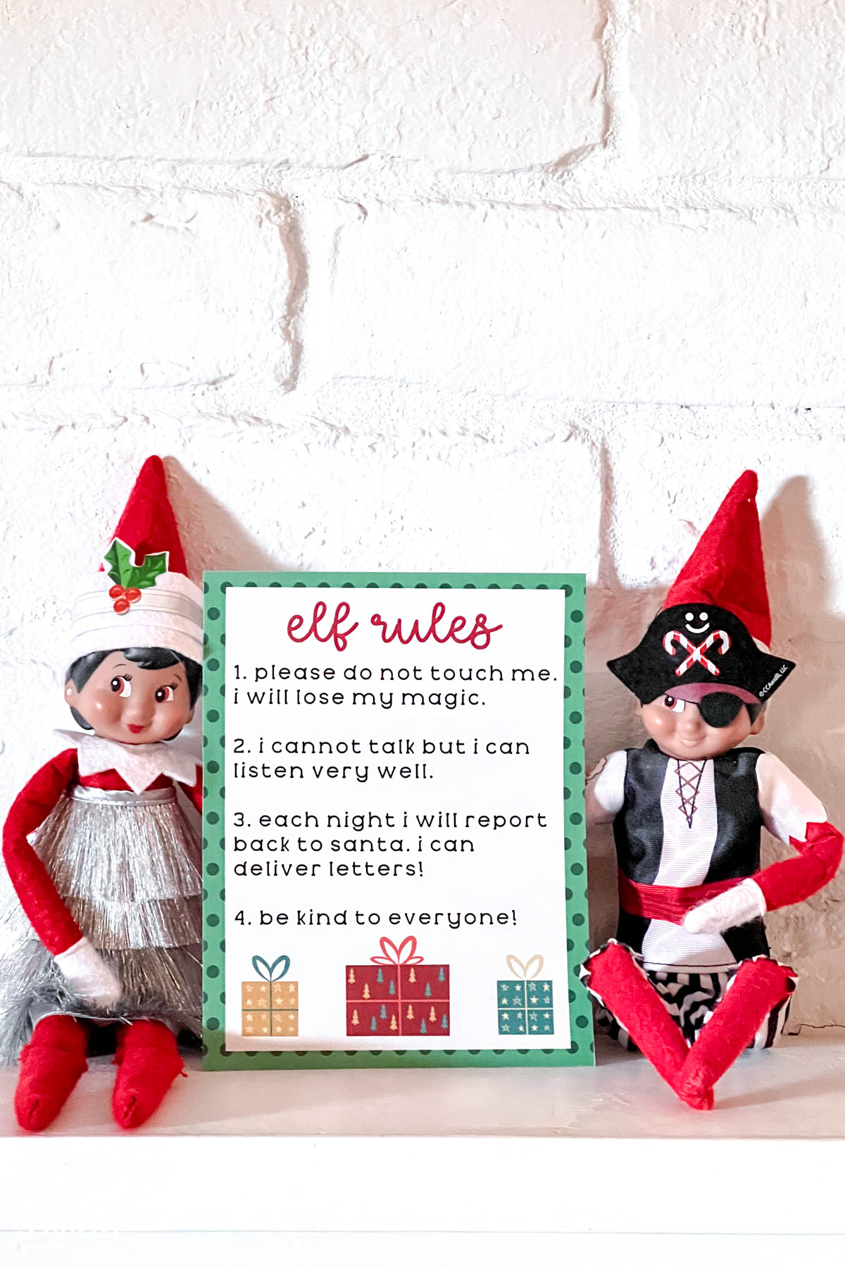 elf on the shelf rules (free printable) - the simple parent